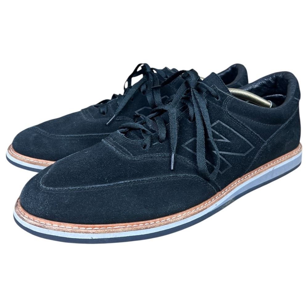 NWOB New Balance 1100 v1 Suede Casual Dress Shoes MD1100BK Oxford Mens Sz 14 4E